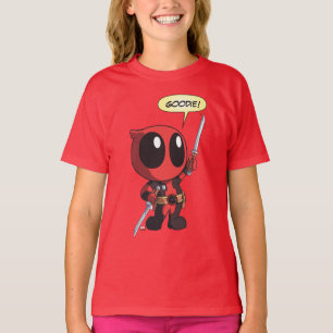 Mini Deadpool With Two Swords T-Shirt