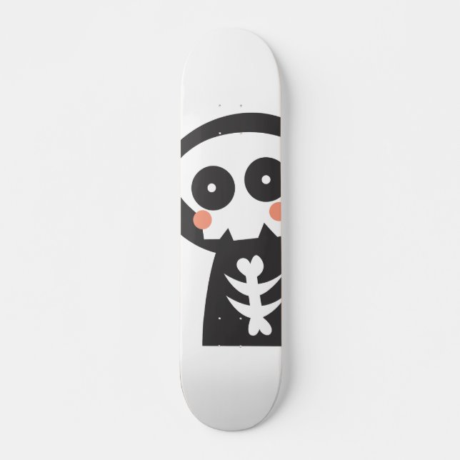 Mini Death Skateboard (Front)
