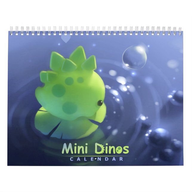 Mini Dinos Calendar (Cover)