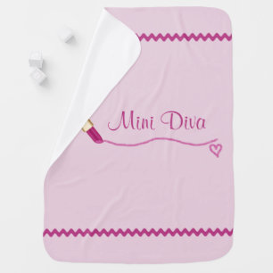 Mini Diva baby Blanket