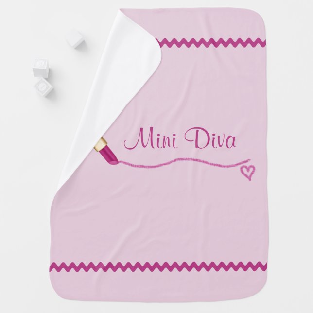 Mini Diva baby Blanket (In Situ)