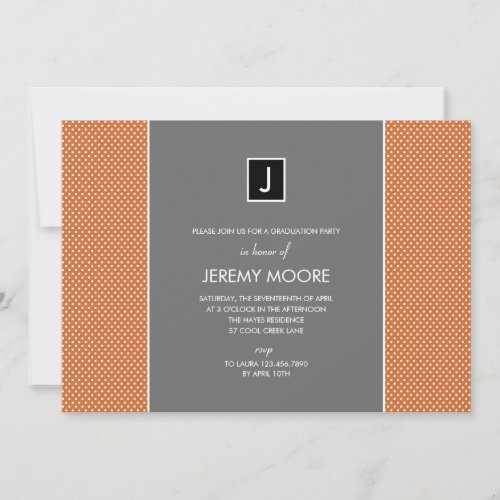 Mini Dots Party Invitation