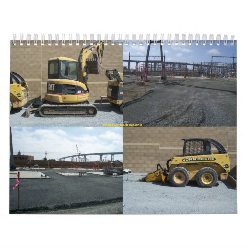 Mini equipment calendar _ Customized