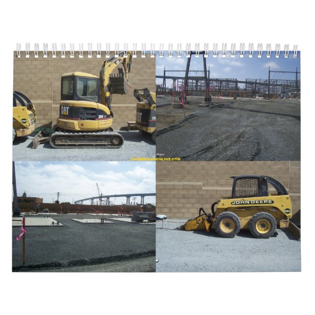 Mini equipment calendar - Customized (Cover)