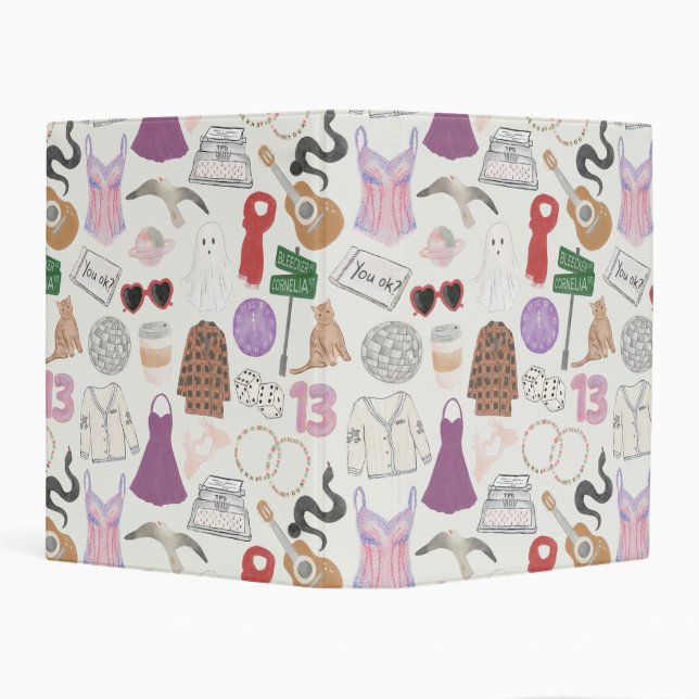 Mini Eras School Binder (Background)