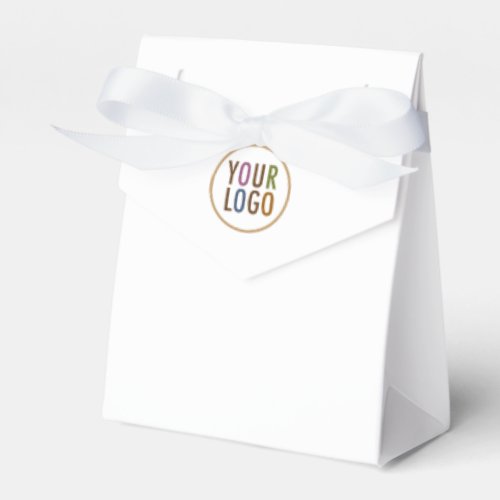 Mini Favor Gift Bag with Ribbon Custom Logo  Text Favor Boxes