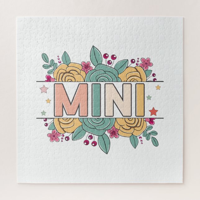 Mini Flower Jigsaw Puzzle (Vertical)