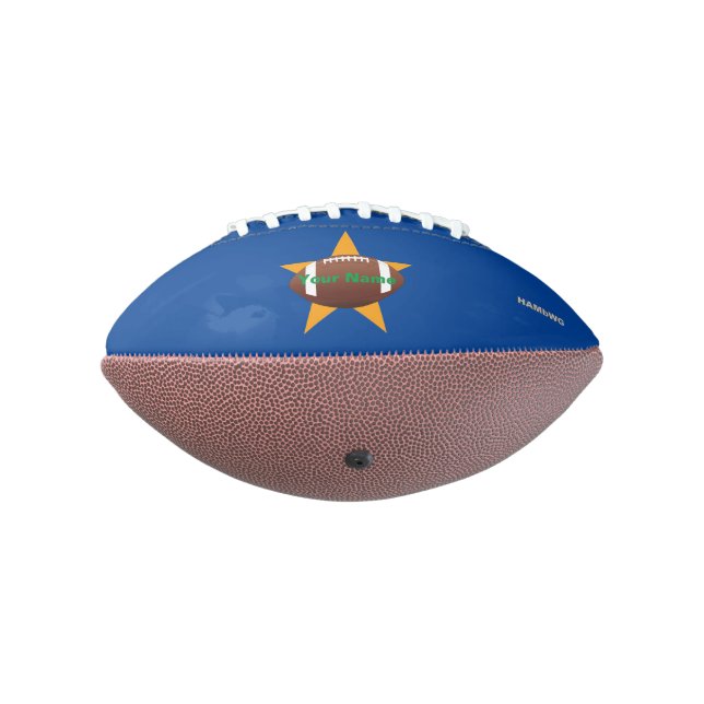 Mini Football personalized HAMbWG (Rotated 270)