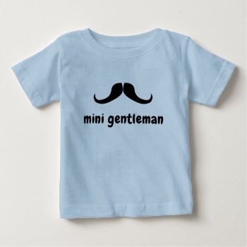 Mini Gentleman Baby Romper by alise_art at Zazzle