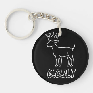 Mini Goat Double-Sided Keychain