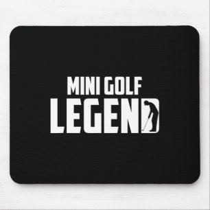 Mini Golf Legend - Mini Golfer Mouse Pad