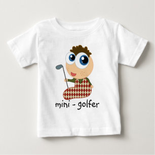 Mini Golfer Kids Golfing T-shirt