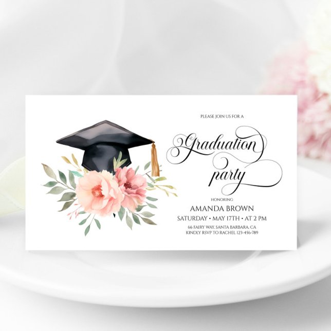 Mini Graduation Invite, Class of 2024 Graduation Enclosure Card (Creator Uploaded)