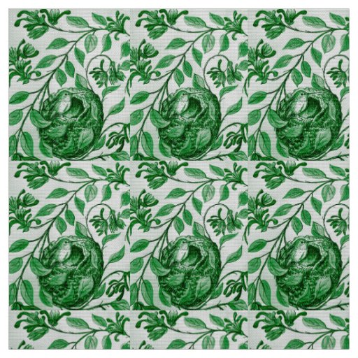 Mini Green Hummingbird Fabric