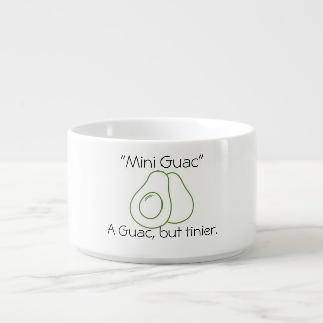Mini Guac Bowl (Center)