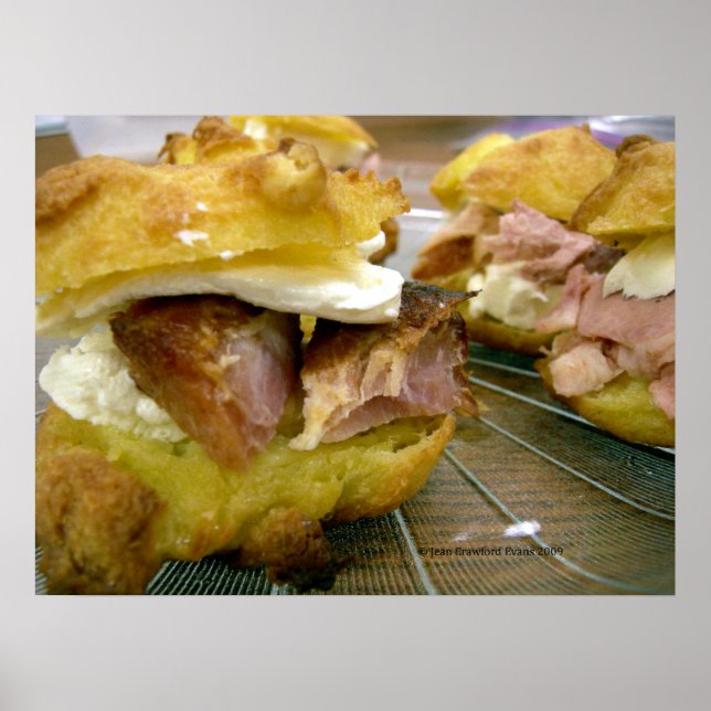 Mini ham & cheese sammies poster (Front)