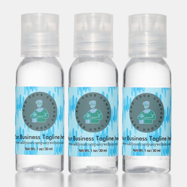 Mini Hand Sanitizer Add Custom Logo Promotional (Set)