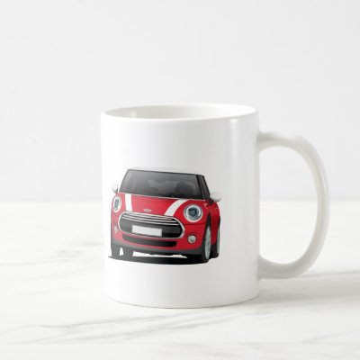 Mini Hatch Cooper (F56) 2 image mug, blue - white Coffee Mug ... Mini Hatch Cooper (F56) 2 image mug, blue - white Coffee Mug ...