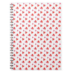 MINI HEARTS 6.5x8.75 Spiral Notebook
