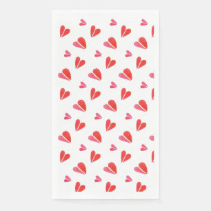 MINI HEARTS Guest Towel Paper Napkins