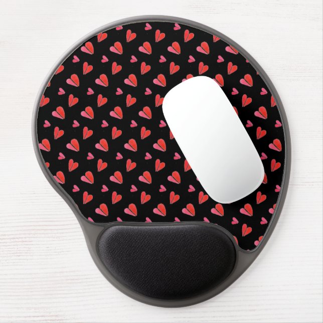 MINI HEARTS II Gel Mousepad (Left Side)
