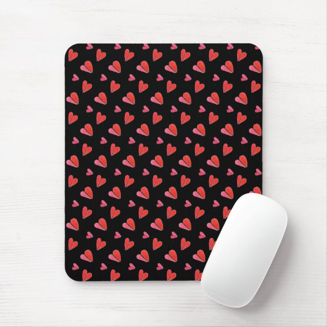 MINI HEARTS II Mousepad (With Mouse)