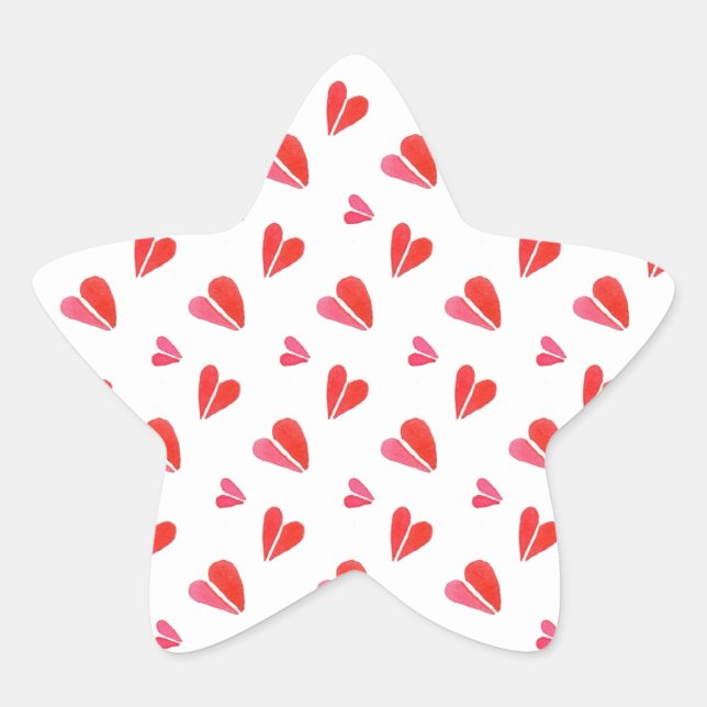 MINI HEARTS Star Stickers (Front)