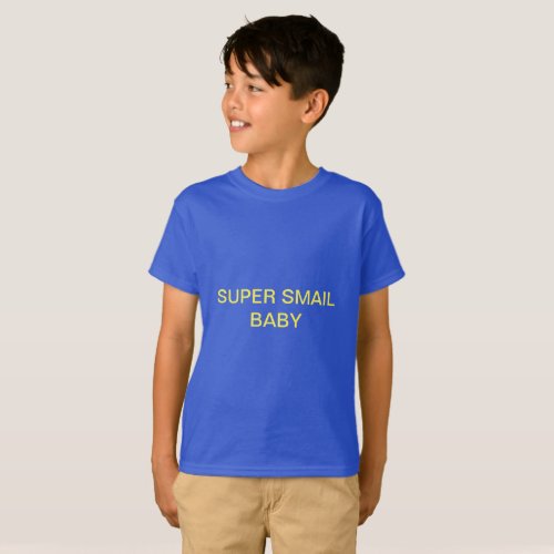 Mini Hero Adventures Super Smail Baby T_Shirt