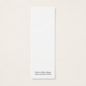 Mini Holy Card of St. Therese with quote (Back)