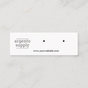 Mini Horizontal Earring Card