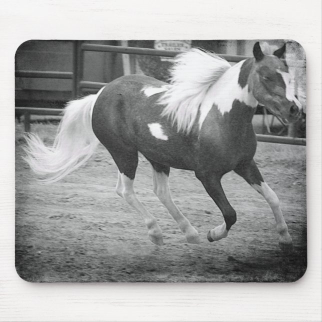Mini Horse Gallops Mouse Pad (Front)