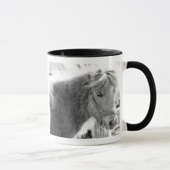 Mini Horse Mug by artinphotography at Zazzle