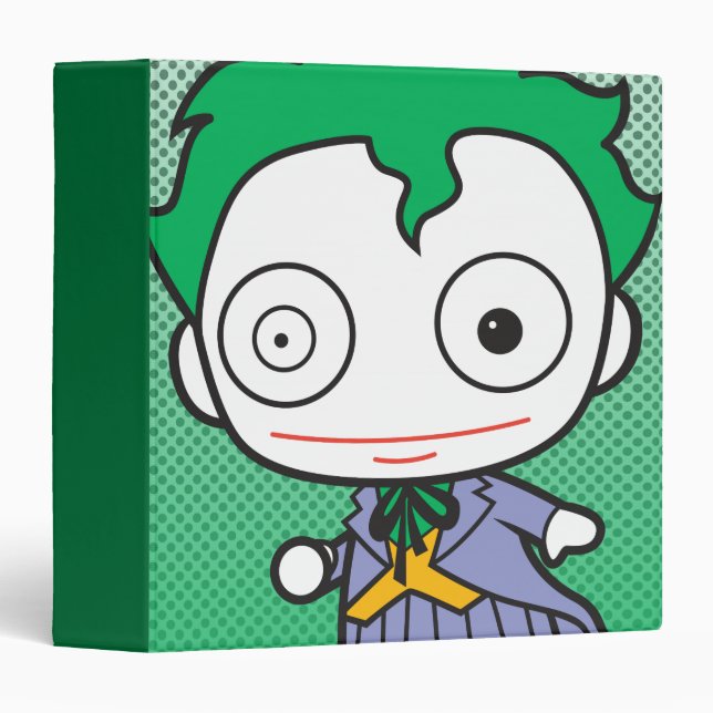 Mini Joker 3 Ring Binder (Front/Spine)