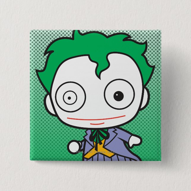Mini Joker Pinback Button (Front)