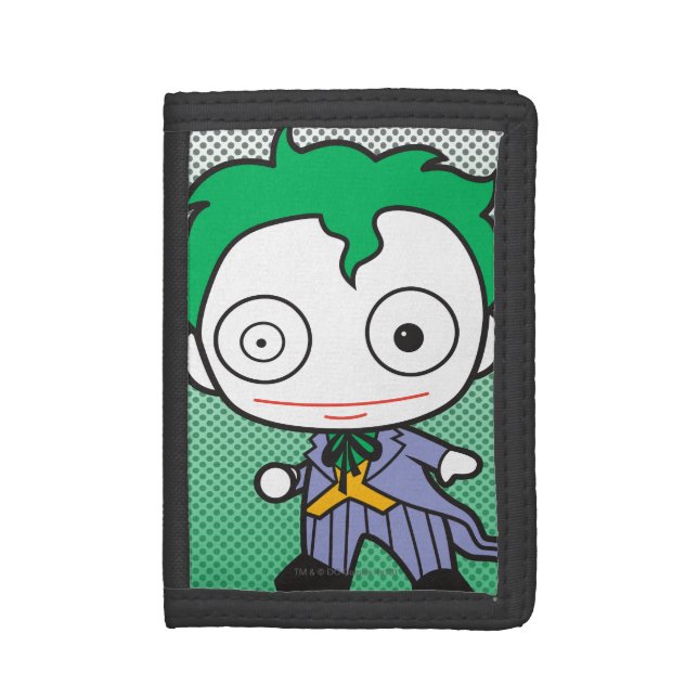 Mini Joker Tri-fold Wallet (Front Vertical)
