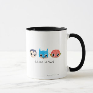 Mini Justice League Heads Sketch Mug