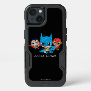 Mini Justice League Sketch iPhone 13 Case