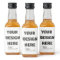 Mini Liquor Bottle Labels 3" x 2"