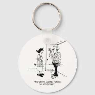 Mini Loch Ness Monster Keychain