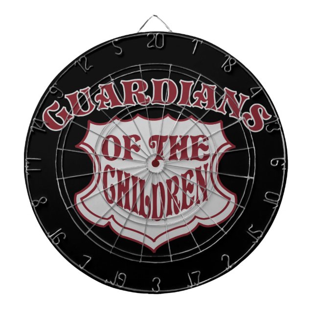 Mini Logo GOC Dartboard With Darts (Front)