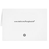 Mini Lop Rabbit Cards (Back Horizontal)