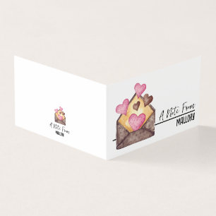 Mini Lunchbox Cards Personalized with Your Name