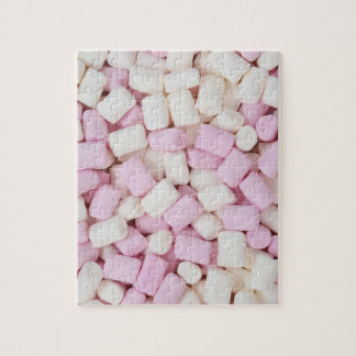 Mini marshmallow jigsaw puzzle