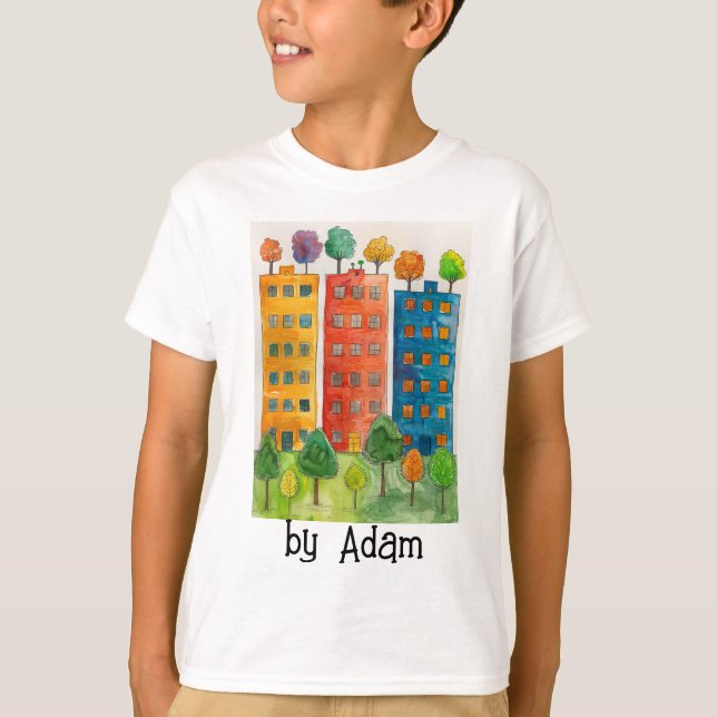 Mini Masterpiece: Your Child's Art on a T-Shirt (Front)