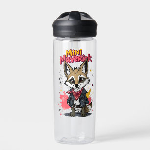 Mini Maverick Cool Rebel Coyote Playground Punk  Water Bottle
