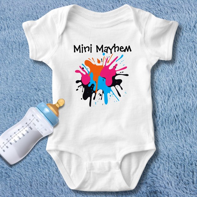 Mini Mayhem  Baby Bodysuit (Creator Uploaded)