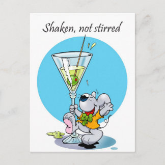 Mini Mice Cheers Postcard
