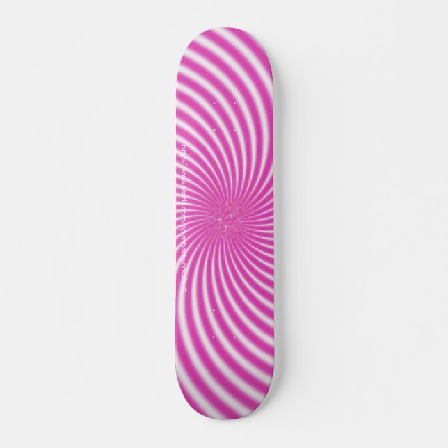 "Mini Mighty Mo" Skateboard Deck (Front)