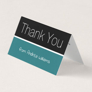 Mini Modern Budget Thank You Notes