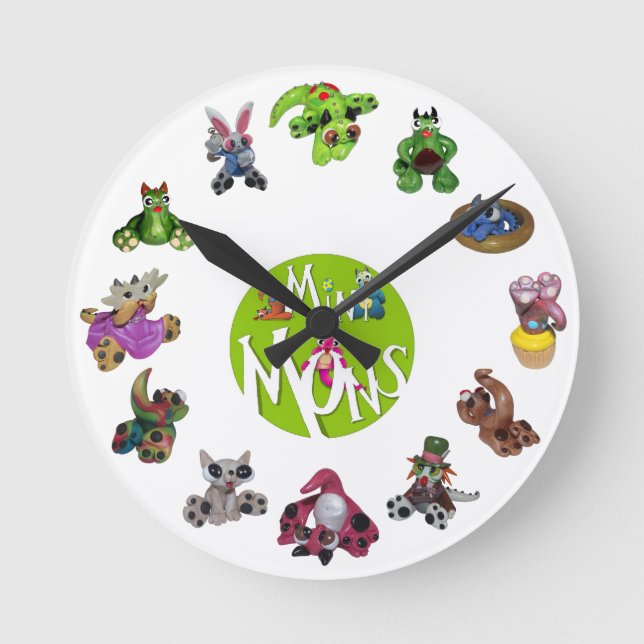 Mini Mons Clock (Front)